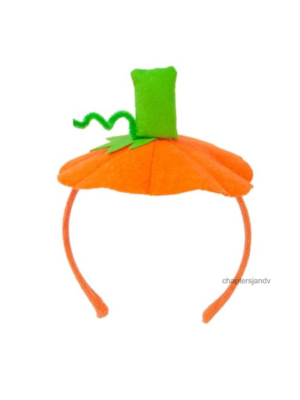 Pumpkin Headband Halloween Costume Hair Accessory One Size Fits Most